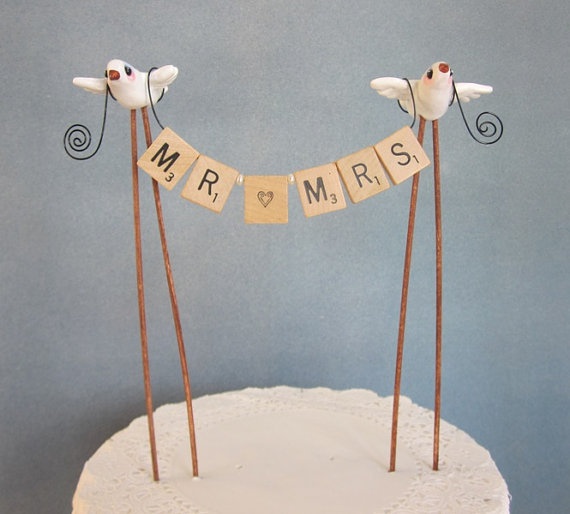 Mariage - Cake Toppers