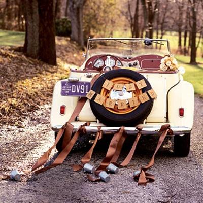 Hochzeit - The Getaway Car!