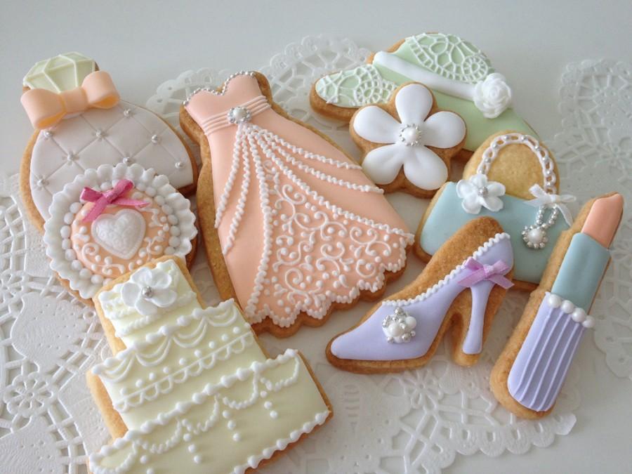 زفاف - gift cookies