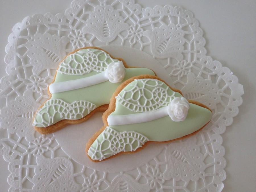Wedding - Sun hat cookies