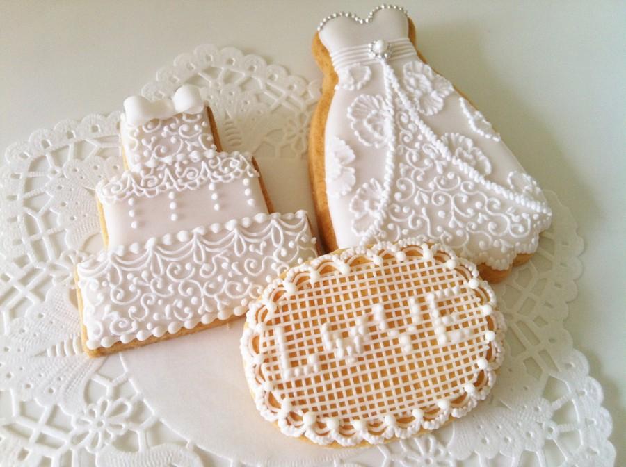 زفاف - wedding cookies
