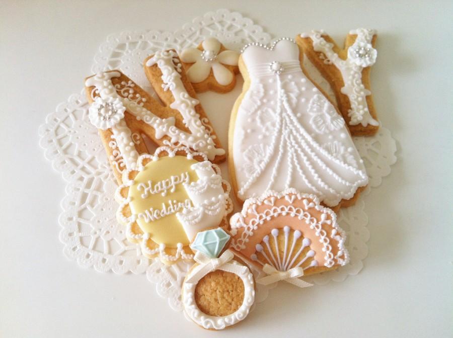 زفاف - wedding cookies