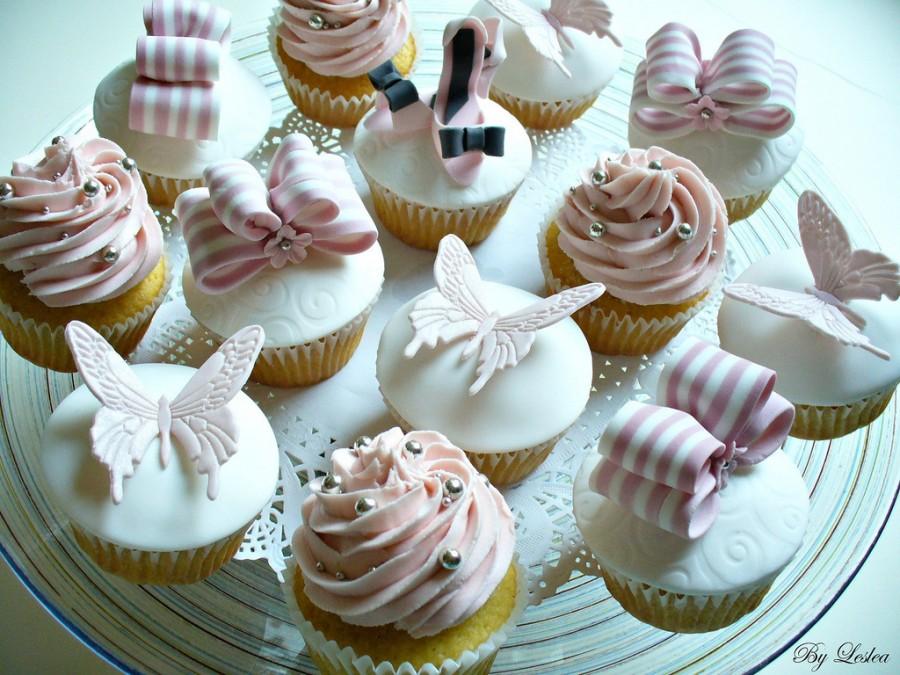زفاف - Vanilla cupcakes
