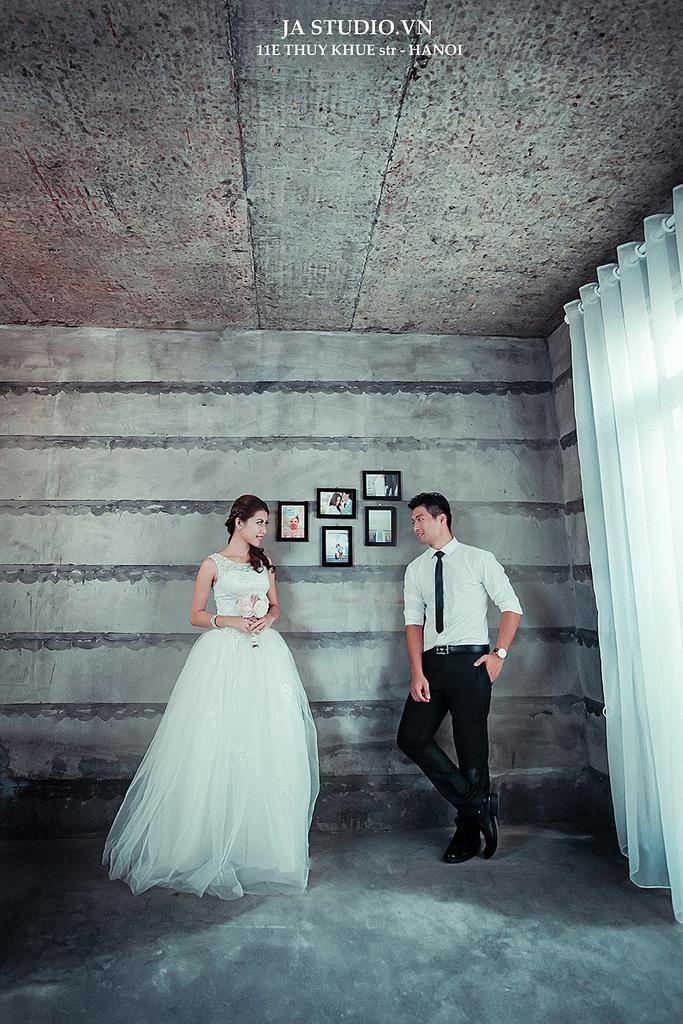 Mariage - Ảnh cưới Hà Nội - Biệt thự hoa hồng ( JA Studio - 11E Thụy Khuê )