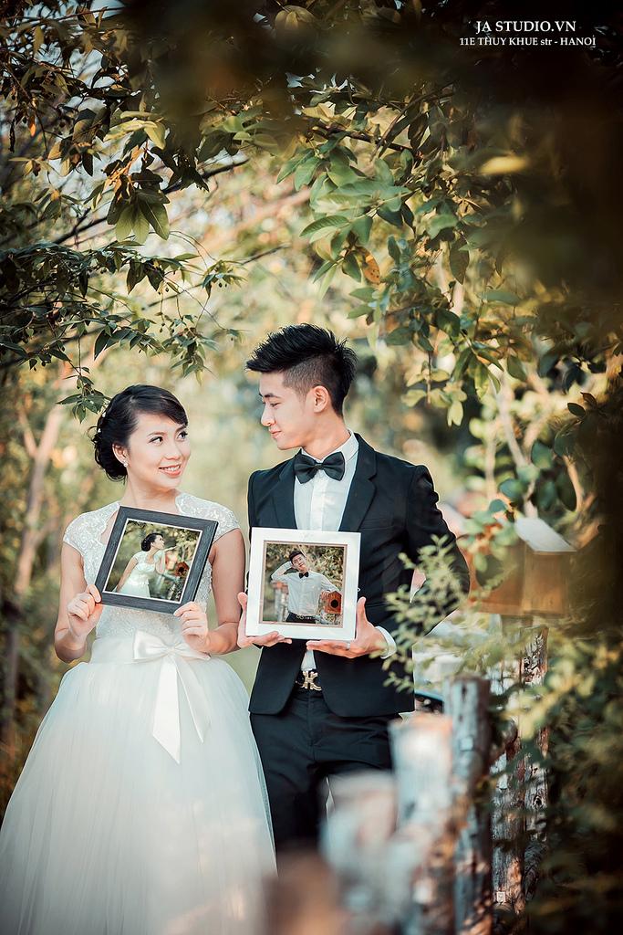 Wedding - Ảnh cưới Hà Nội - Wonderland Garden ( JA Studio - 11E Thụy Khuê )