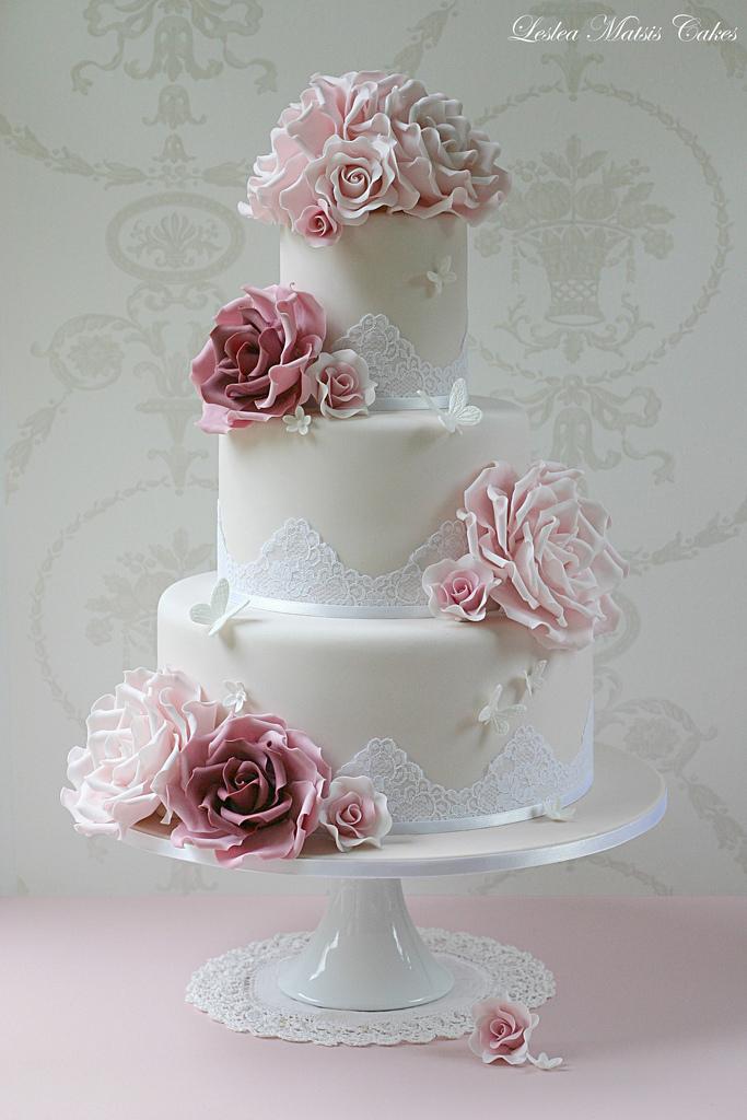 Mariage - Pink and white