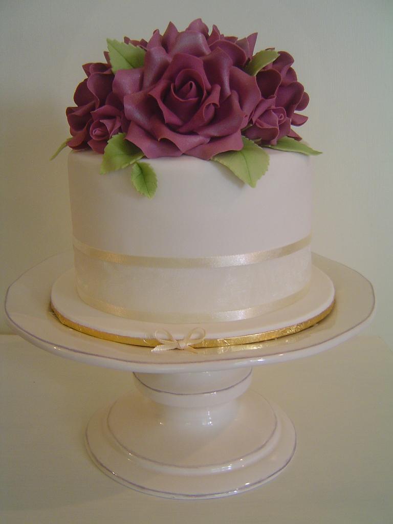 زفاف - Burgandy roses
