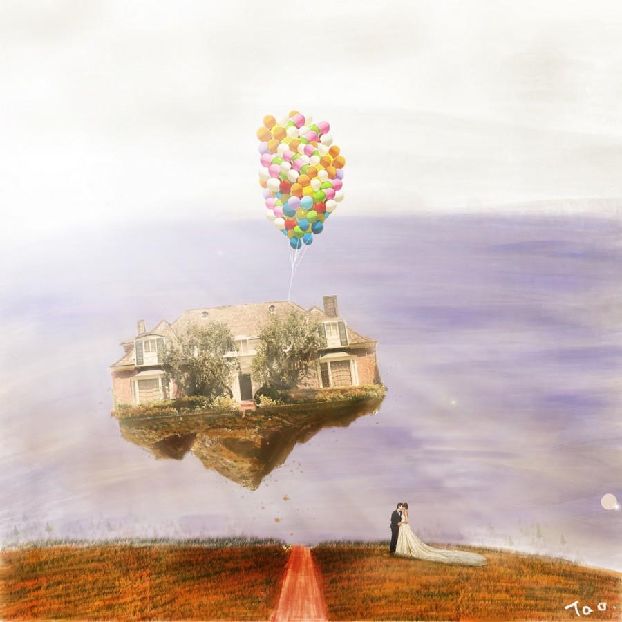 Mariage - [painting] "up"