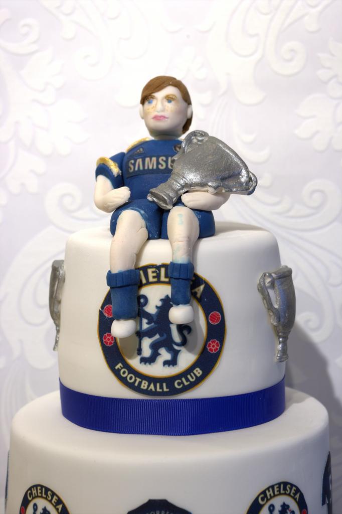 زفاف - Chelsea football cake
