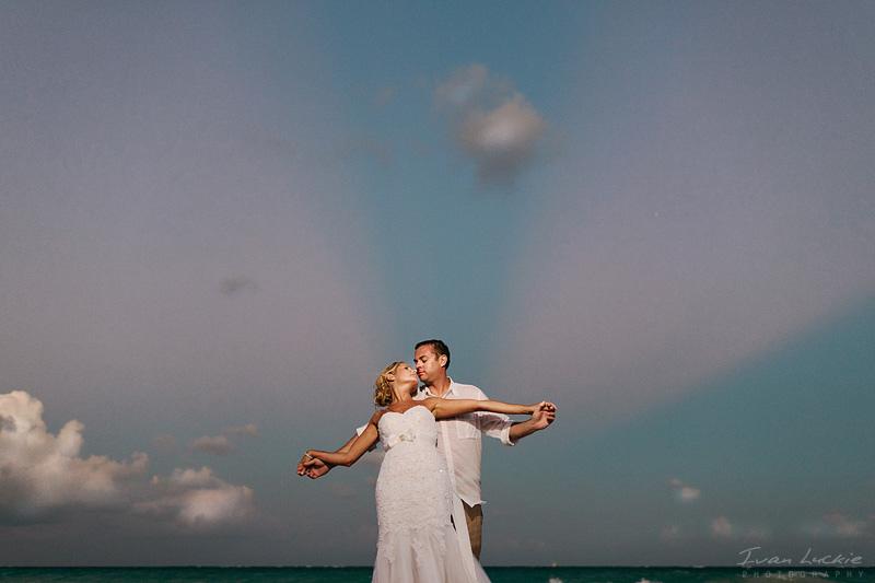 Wedding - angels and sky - LuckiePhotography