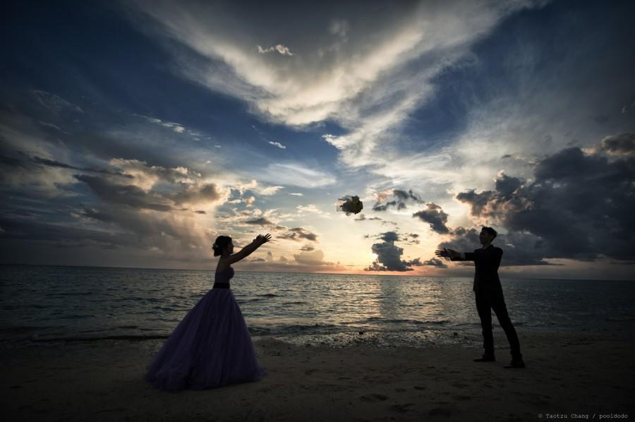 Wedding - [wedding] sunset moment