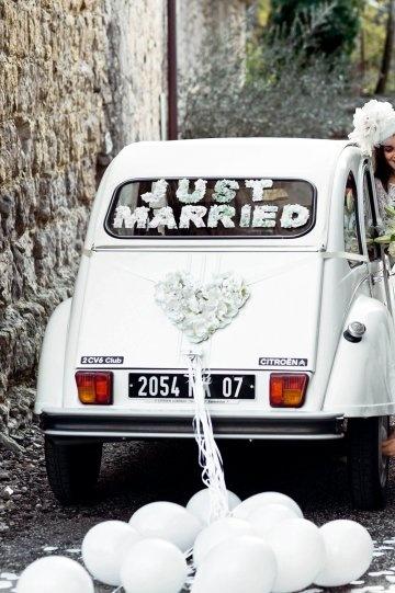Wedding - The Getaway Car!