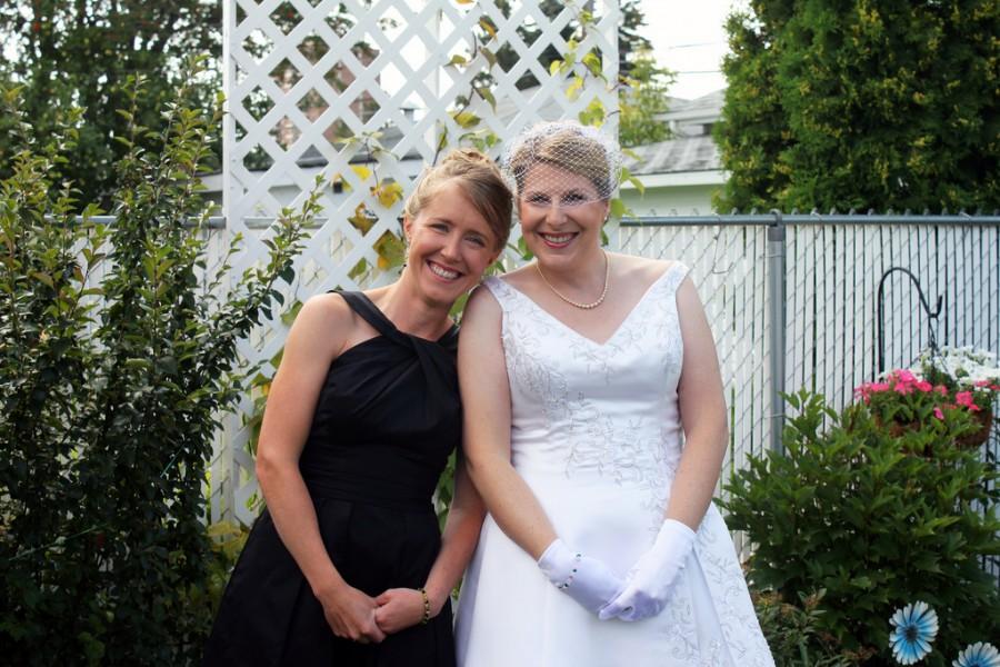 Wedding - Bride and Maid of Honour