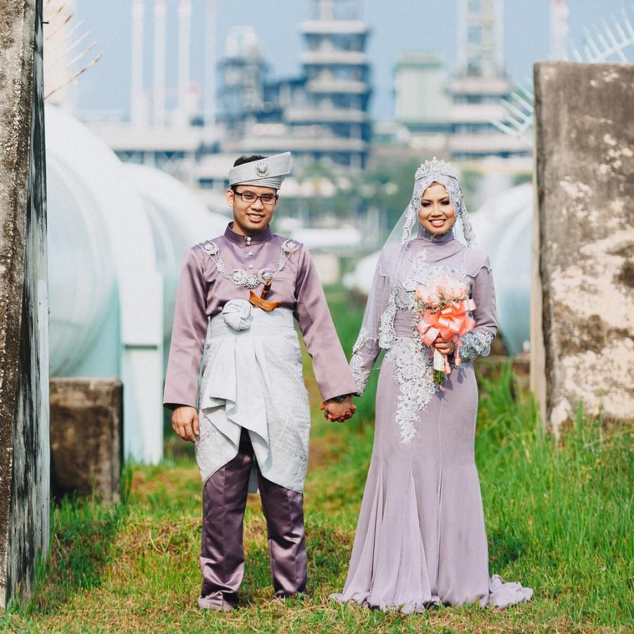 Wedding - Malay Bride & Groom - A Portrait