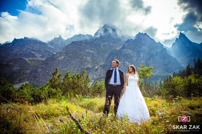 Wedding - wedding session at mountains