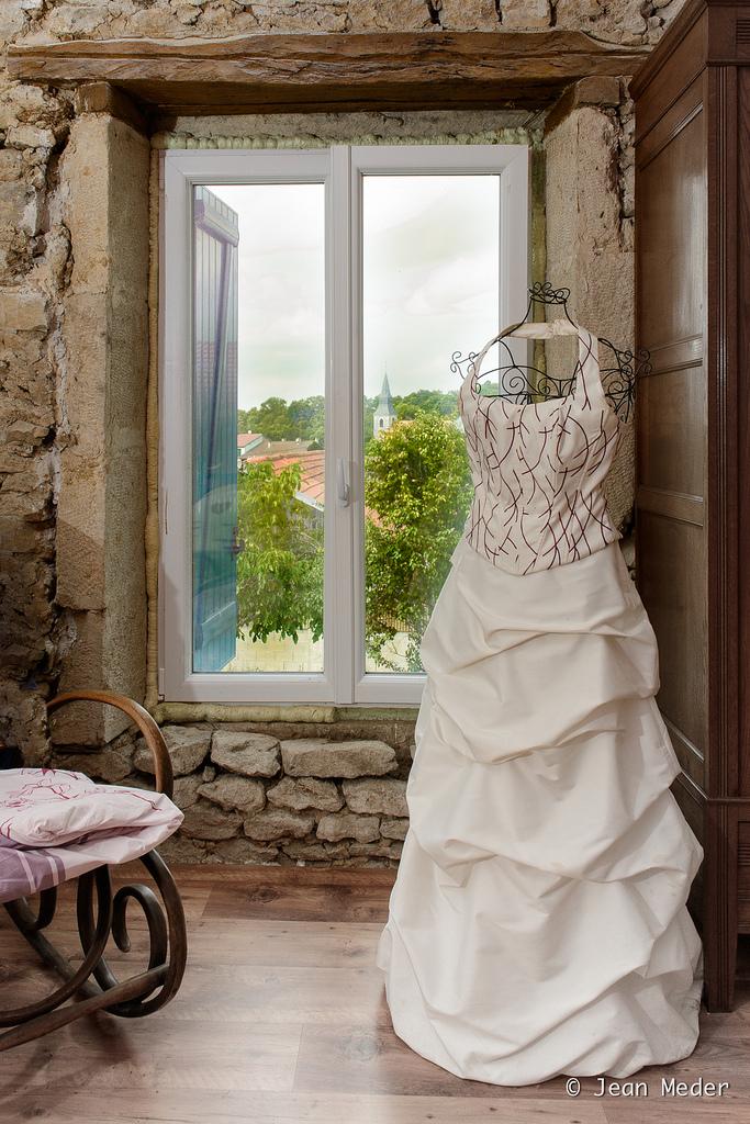 Wedding - the bride's dress