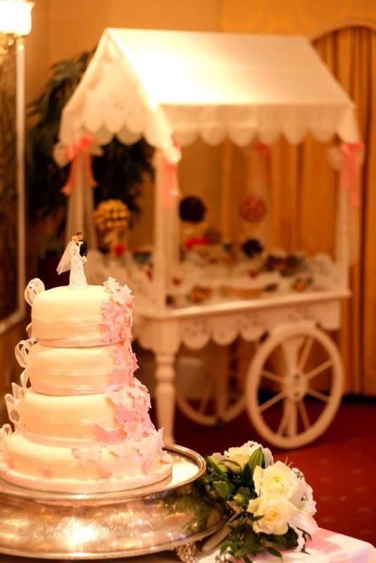 Mariage - Cake and Cart