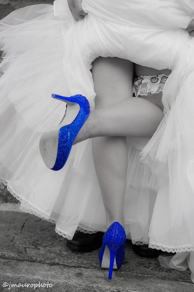 زفاف - Blue Shoes