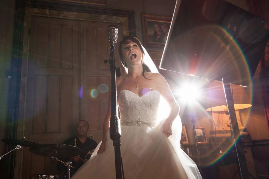 Wedding - Singing Bride