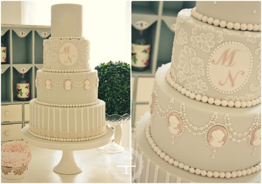 Mariage - Cameo wedding cake