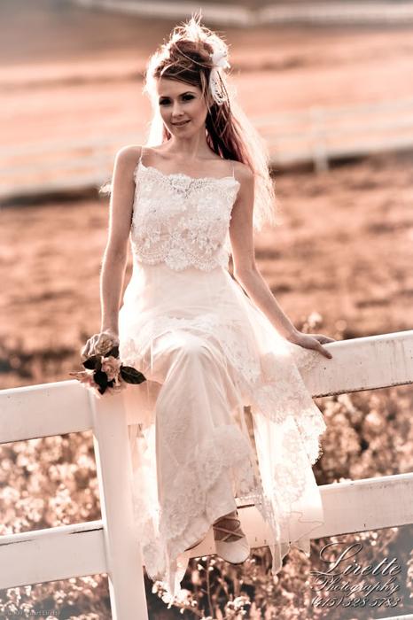 Wedding - Lace wedding dress by Amy-Jo Tatum