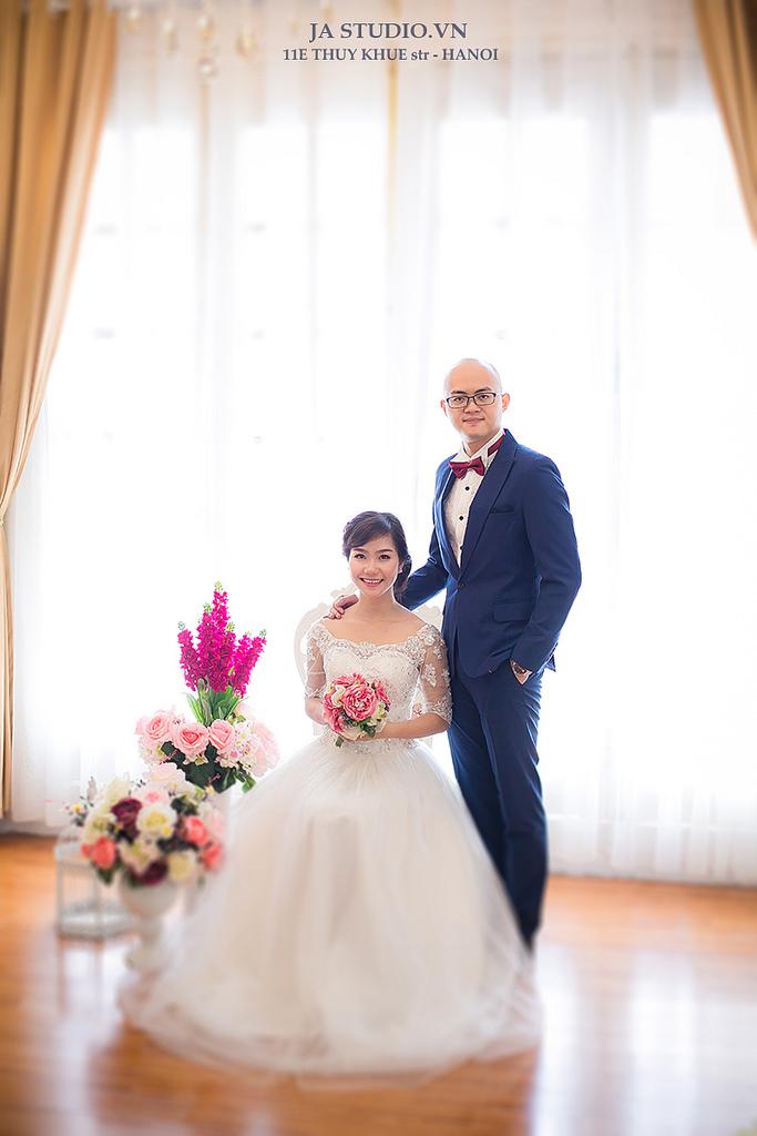 Свадьба - Ảnh cưới Hà Nội - Biệt thự hoa hồng ( JA Studio - 11E Thụy Khuê )