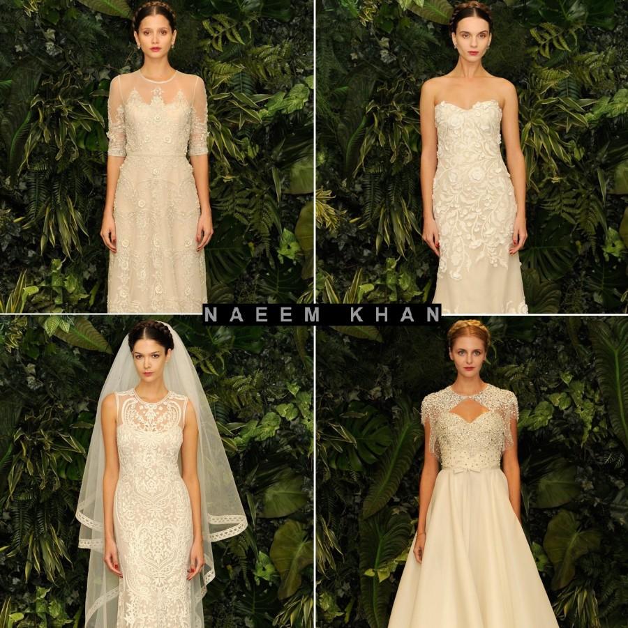 Hochzeit - Naeem Khan’s First Bridal Collection