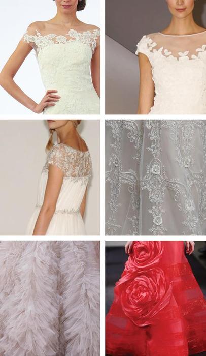 Hochzeit - Five Wedding Dress Trends We Loved From the Bridal Shows
