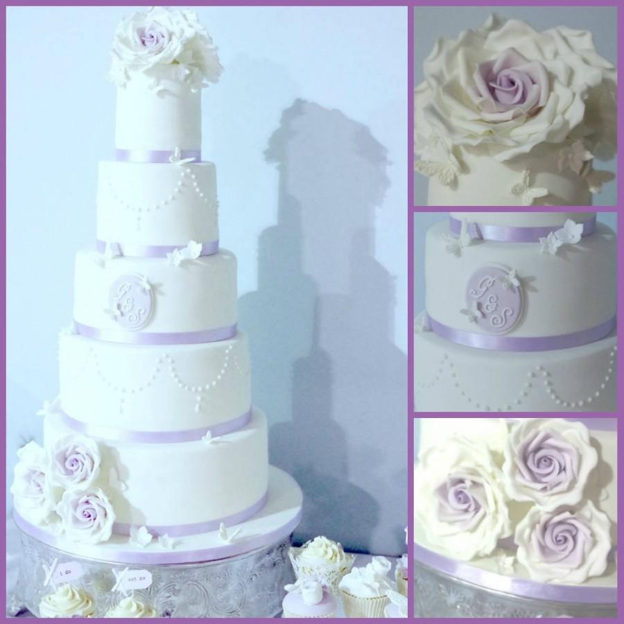 Mariage - Lilac and white