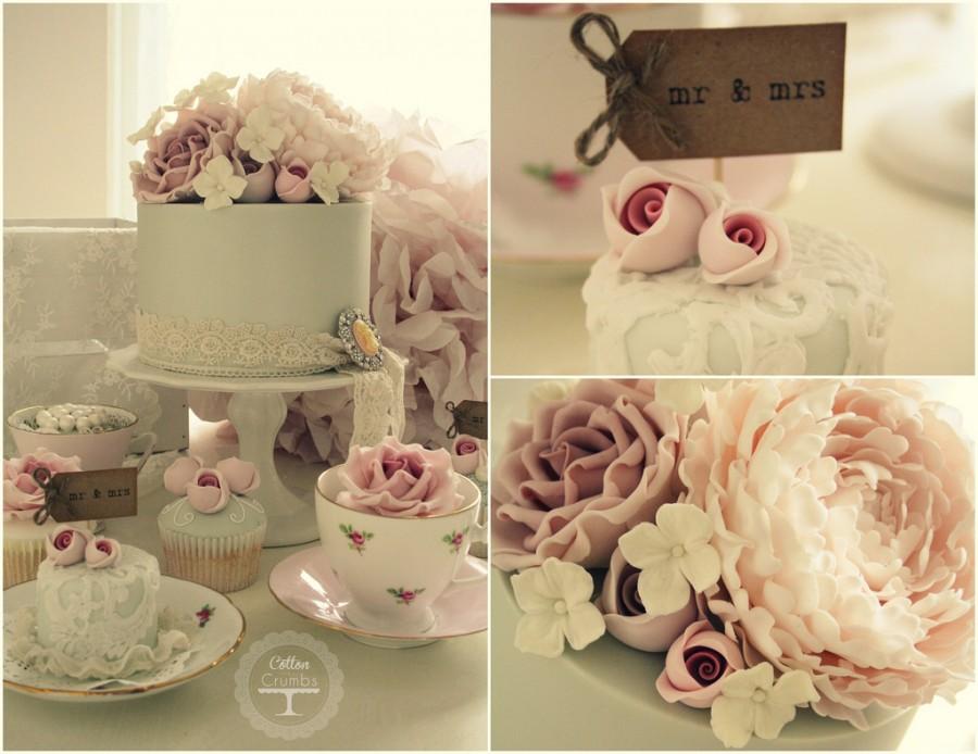 Hochzeit - Pretty Vintage Cake