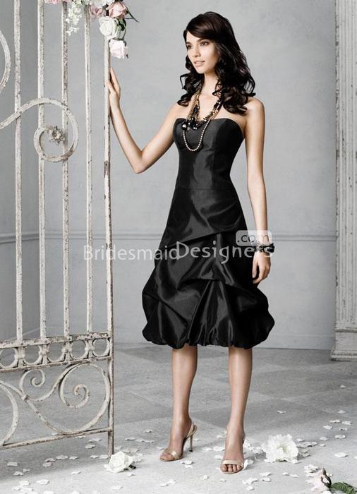 Hochzeit - Black Bridesmaid Dresses 