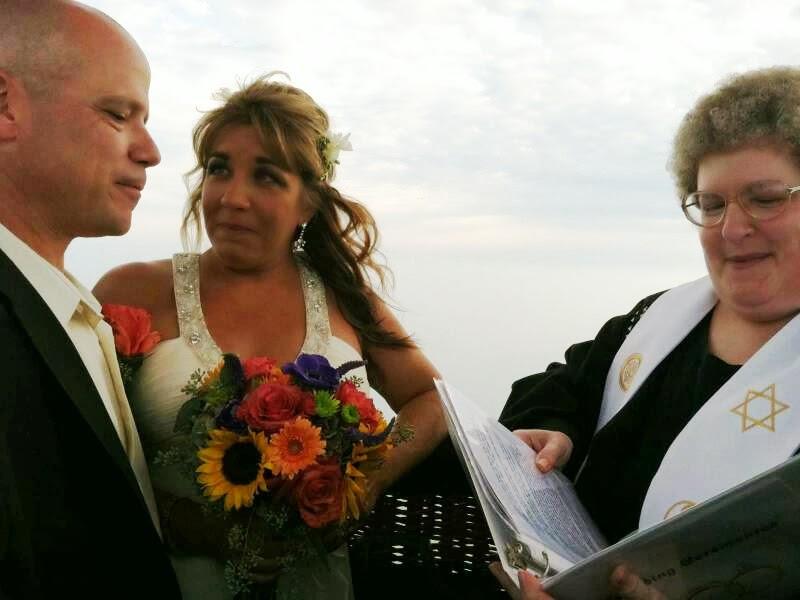Wedding - Officiating a wedding in a hot air balloon