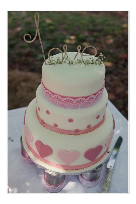 Mariage - Romantic Wedding Cake