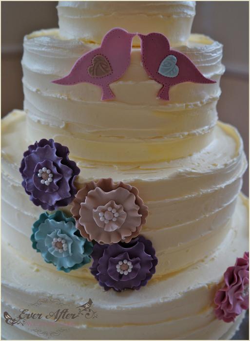 Hochzeit - Spring Garden Wedding Cake