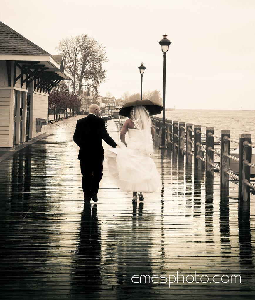 Hochzeit - Wedding in the Rain