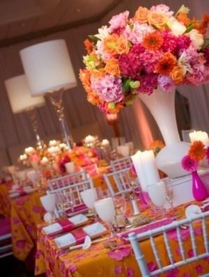 Mariage - Pink And Orange Weddings