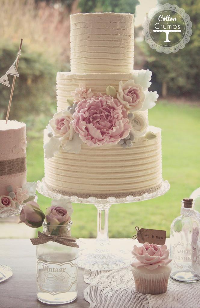 Wedding - Rustic Wedding Cake