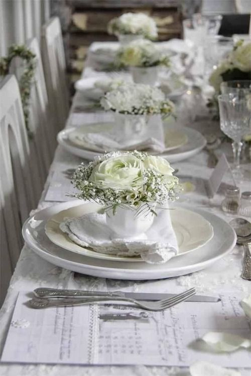 Wedding - TableScapes...Table Settings
