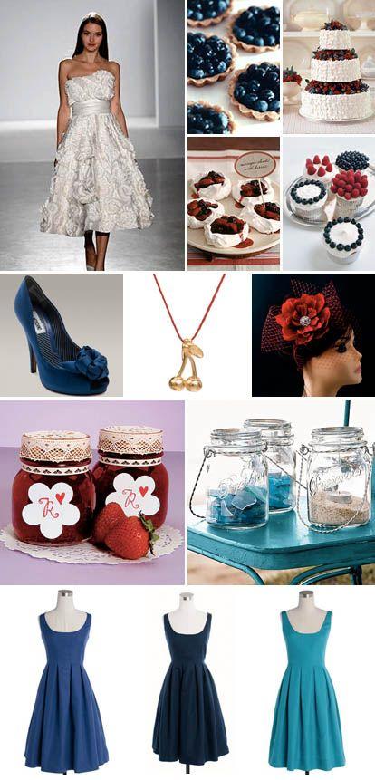 Mariage - Wedding Color Ideas & Inspiration Boards