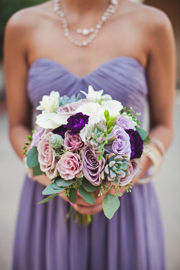 Hochzeit - Purple Wedding Details & Decor