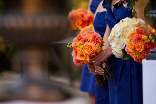 Свадьба - Orange Wedding Details & Decor