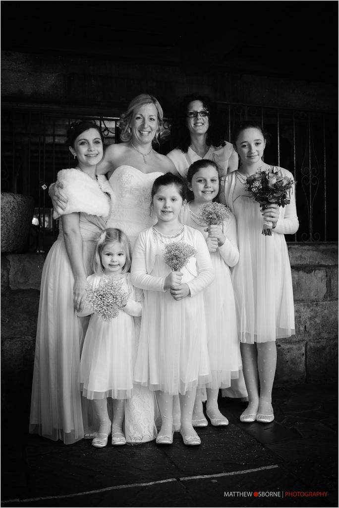 Wedding - Traditional Black & White Wedding Photography