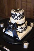 زفاف - Damask Cake