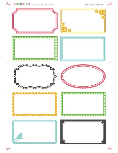 Mariage - {DIY Labels & Printables Fabulous}