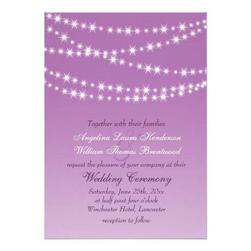 Hochzeit - Fantasy Purple Wedding