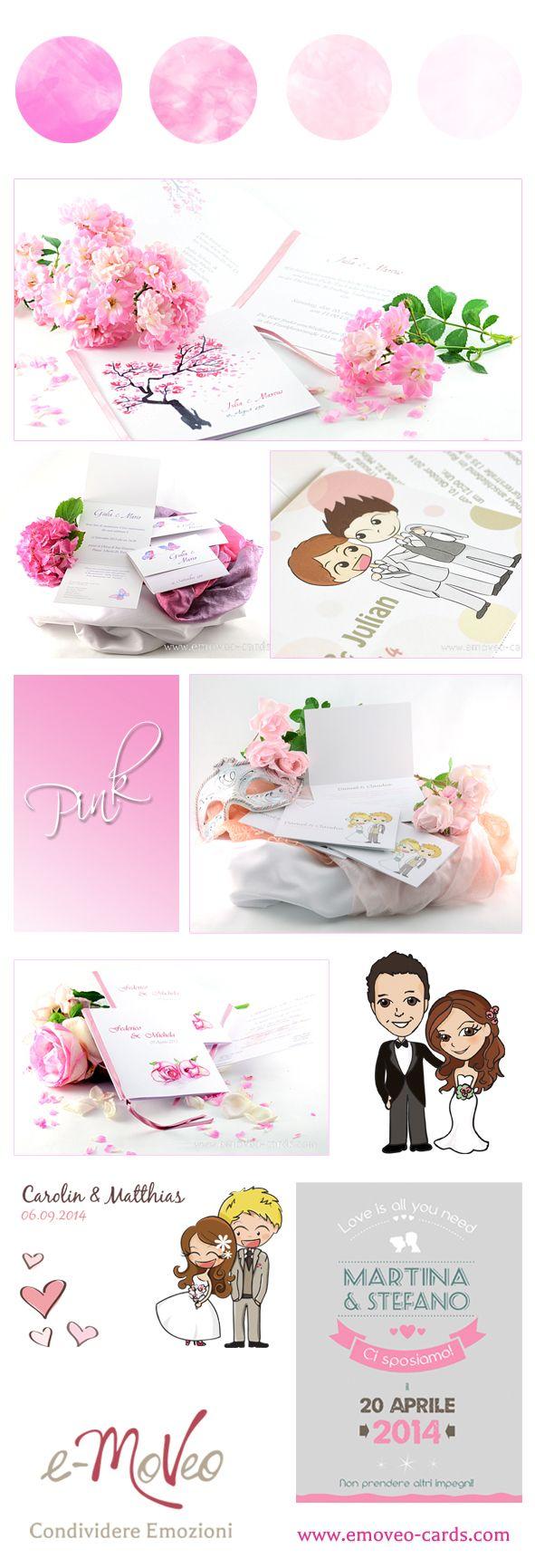 Hochzeit - Pink wedding - Matrimonio in rosa e fucsia - Hochzeit in Rose