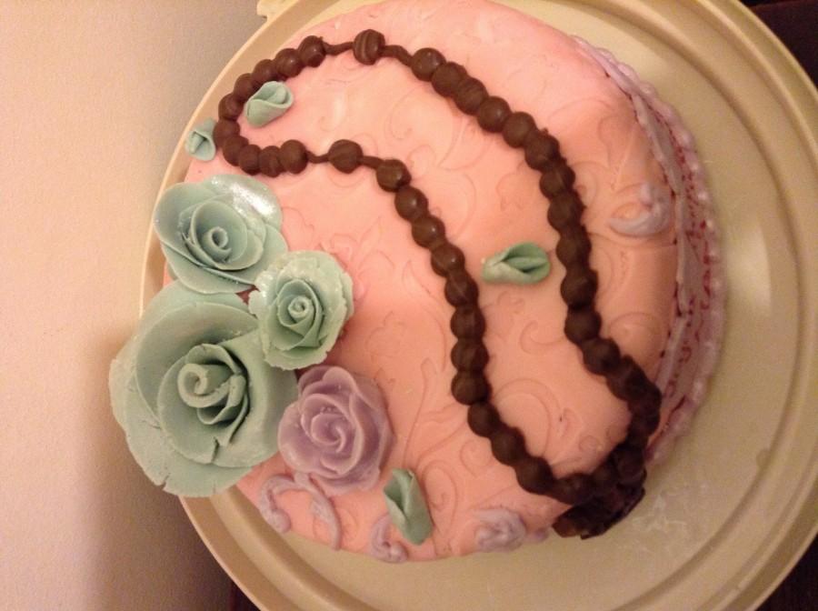 Mariage - Cake chapelet