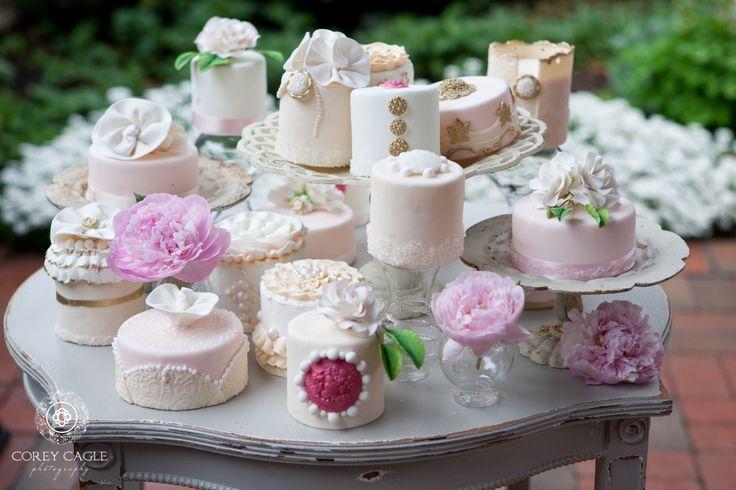 Hochzeit - Cupcakes & Mini Cakes