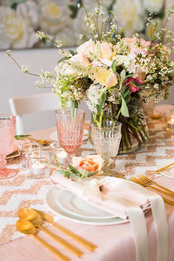 Wedding - Bridal Showers In Pink And Gold