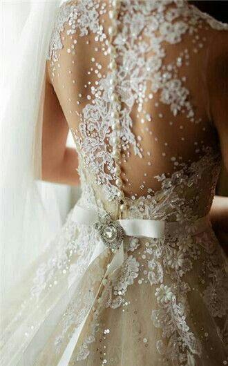 Wedding - Stunning Back On This Gown 